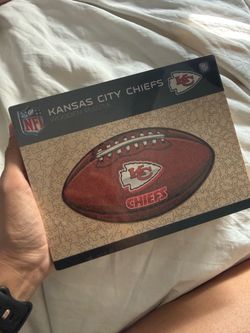Kansas City Chiefs wooden puzzle