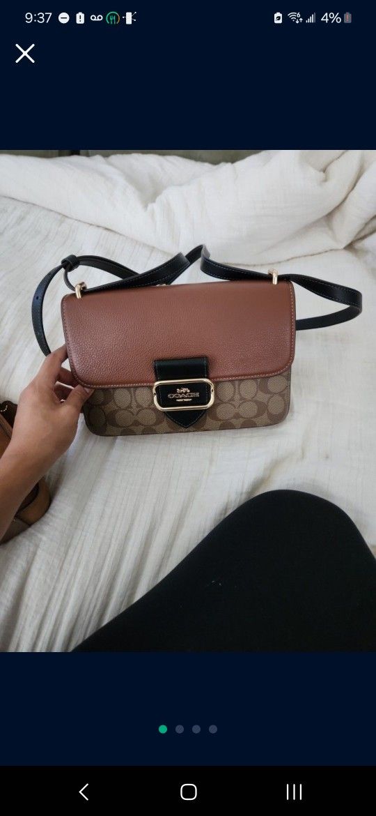 Coach Morgan crossbody
Signature leather Not Free Read Description