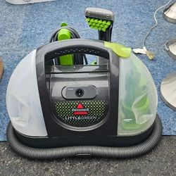 BISSELL Little Green Multi-Purpose Portable Carpet Cleaner + Professional Spot and Stain