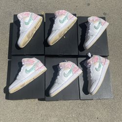 Jordan 1 Mid Paint Drip Gs Sizes