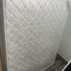 Queen Bed Plus Spring Box Plus Bed Frames 