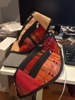 Two Vintage Fanny Packs