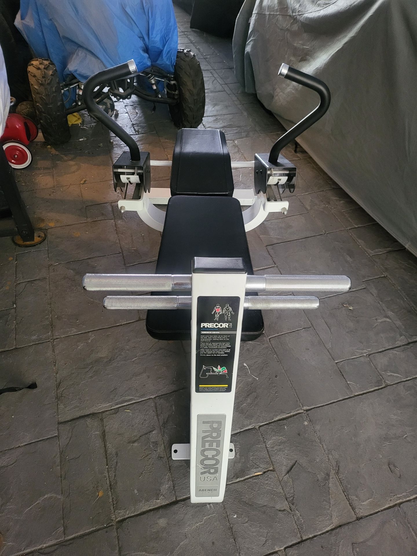 Precor Abench Ab100 - Workout Equipment Abs for Sale in Los Angeles, CA ...