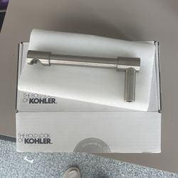 Kohler Purista Toilet Paper Holder-brushed Nickel