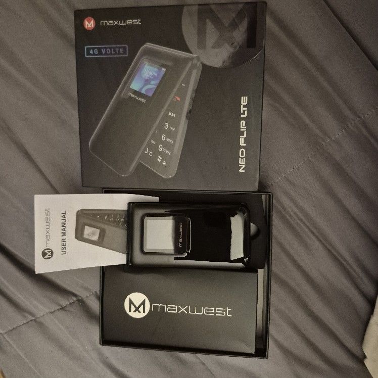 NEW MAXWEST NEO FLIP PHONE LTE