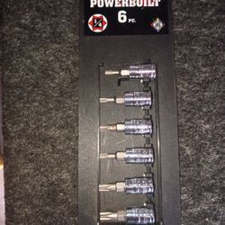 Powerbuilt 1/4 In Socket Set