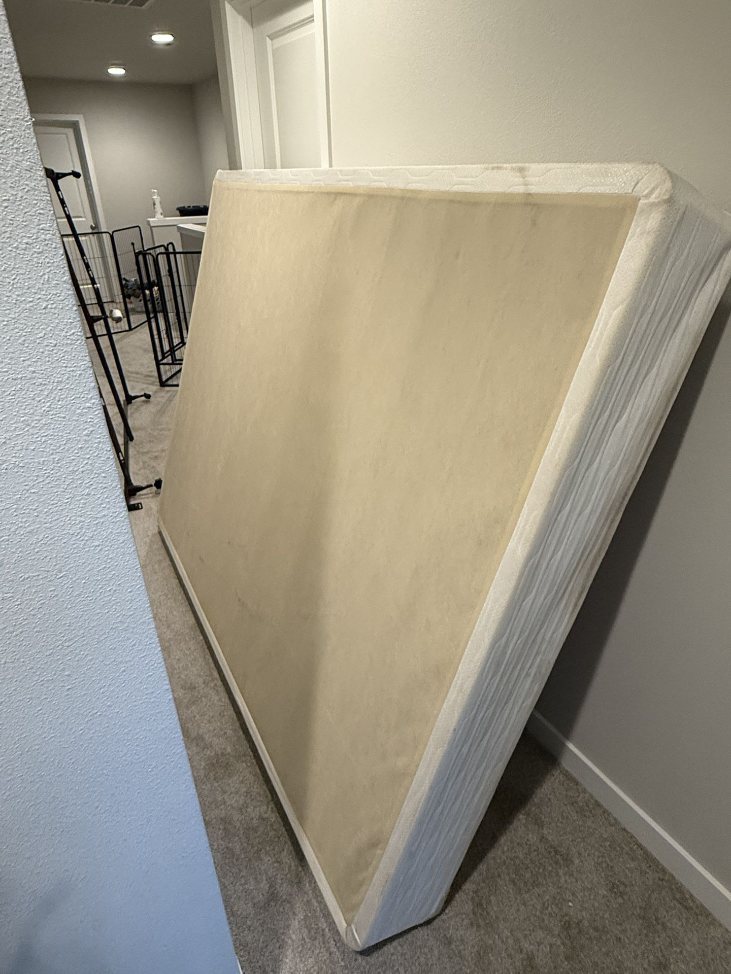 Queen Box Spring & Hollywood Frame 