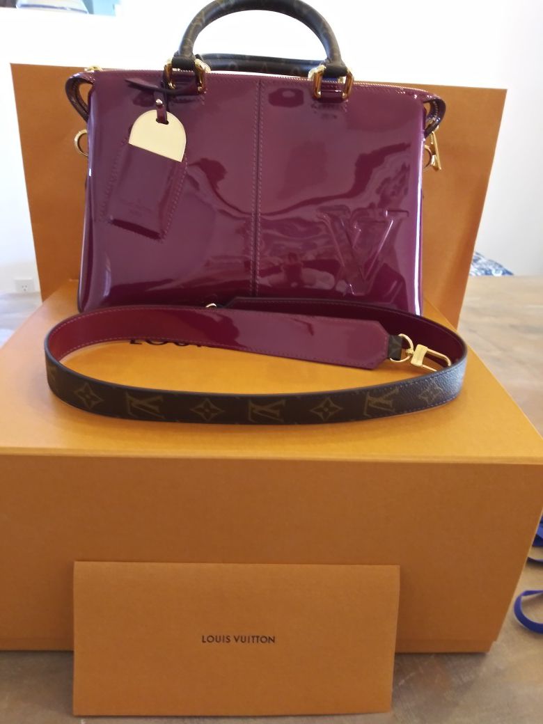 Authentic Louis Vuitton Patent Leather Bag