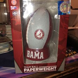 Alabama Paperweight Football