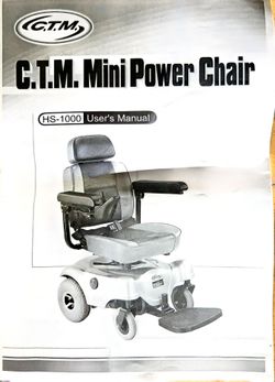 CTM Mini Power Chair