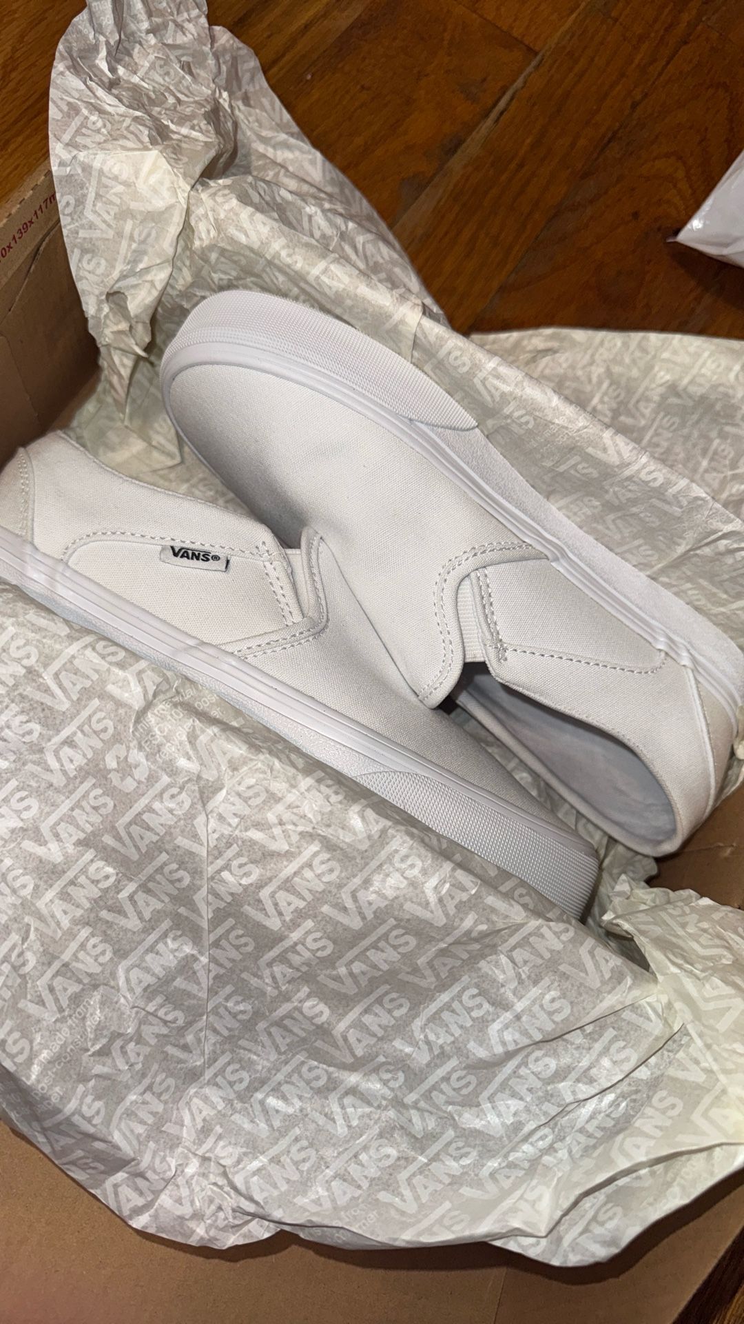 True White Vans