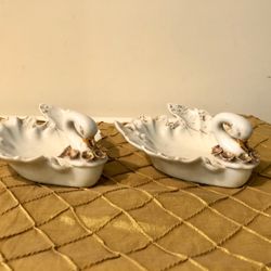 Antique Swan Tray