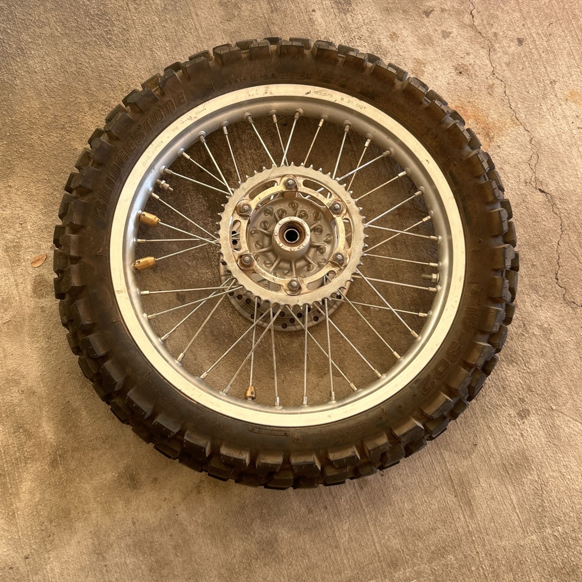 Rear Wheel For Dirtbike