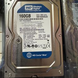 160 GB Western Digital Sata Hard Drive