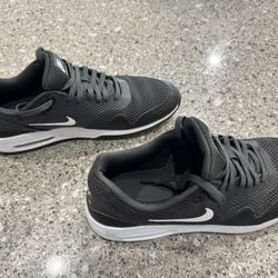 Nike Air Max 1 Mens Golf Shoes Size 12 Black White Anthracite
