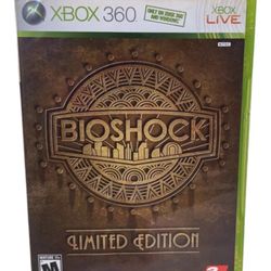BioShock - Limited Edition (Microsoft Xbox 360, 2007) CIB, All 3 Discs, Tested