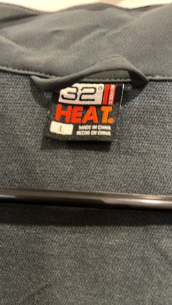 32 Heat men’s black jacket