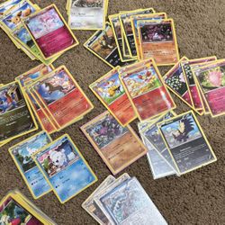 Assorted pokemon cards