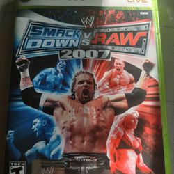 Smackdown Vs Raw 2007 Xbox 360