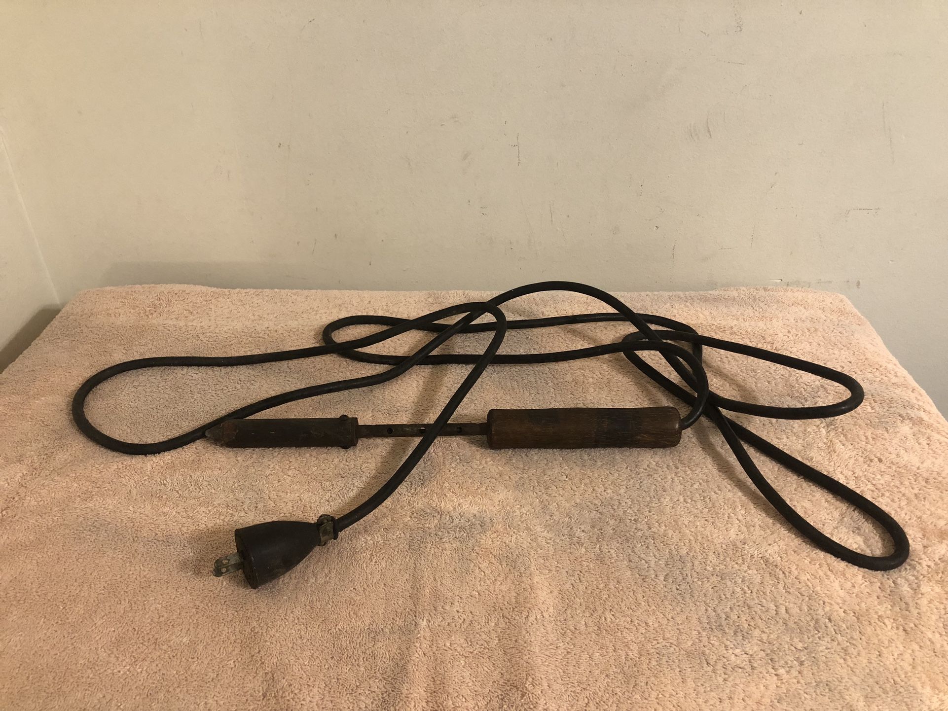 Vintage American Electric Heater Co Soldering Iron Made In Detroit #3778 Works