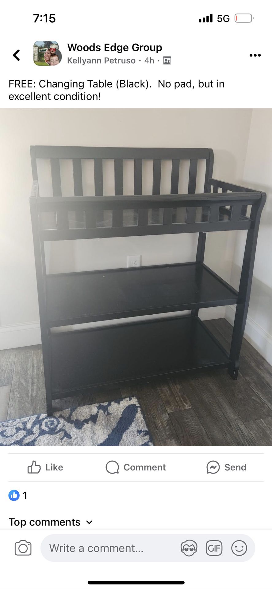 Brand New Baby Changing Table 