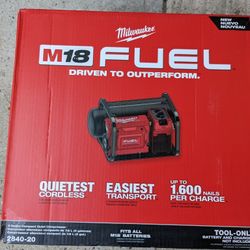 Milwaukee M18 Fuel 2 Gallon Air Compressor 