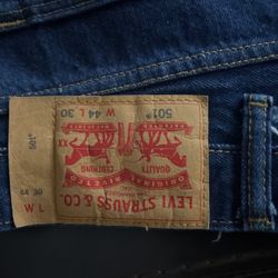 Navy Blue 501S Levi’s 44 X 30