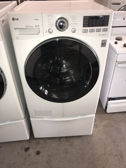 LG set washer and dryer gas