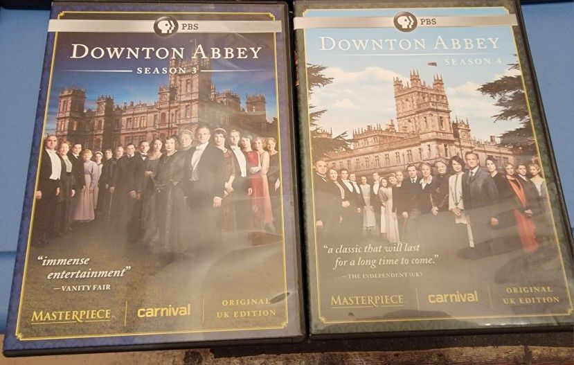 Downtown Abbey 6 seasons Dvd collection