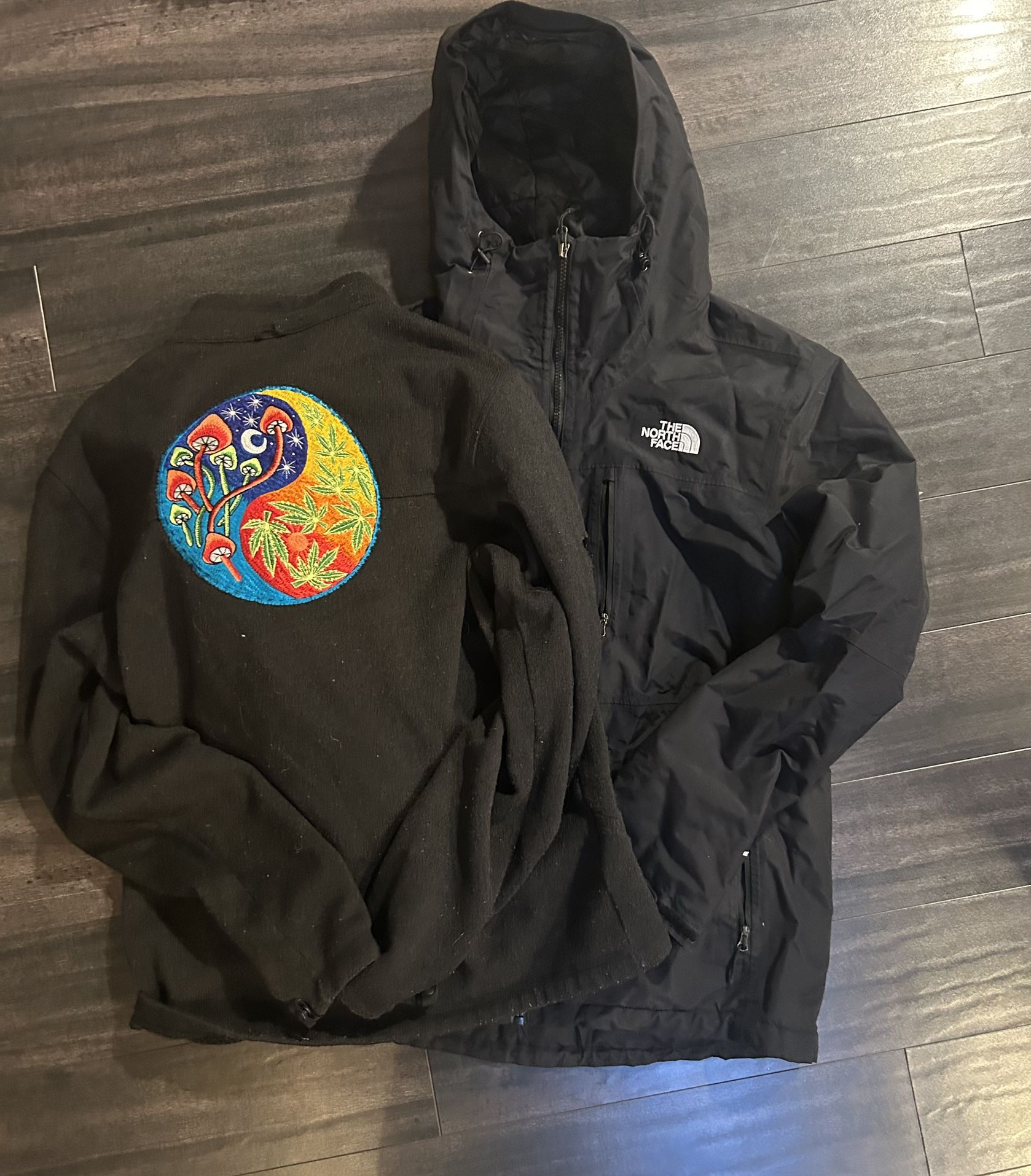 (1 OF 1 CUSTOM PATCH‼️) 2-in-1 Men’s Freedom Northface Jacket