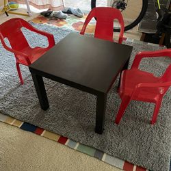 Table With The Two Chairs 