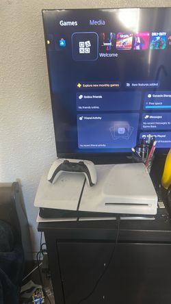 Sony PlayStation 5 Slim Console with Controller and 11 games