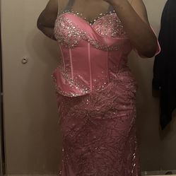 Pink Prom Dress 