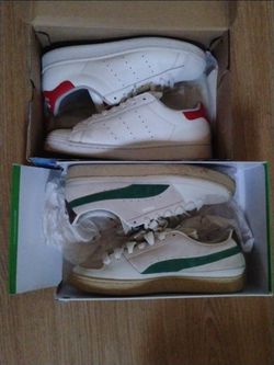 Adidas and pumas