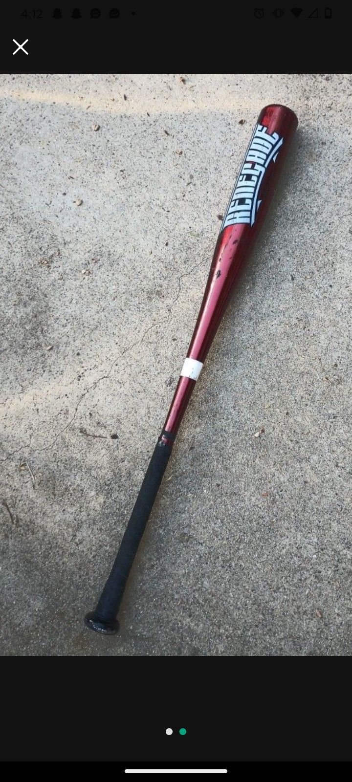 Rawlings BESR Baseball Bat