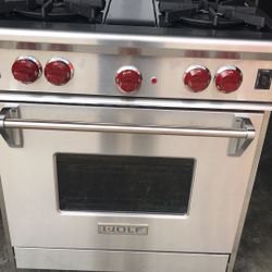 Wolf Professional Stove 30”