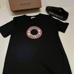 Burberry Shoe And Tee 