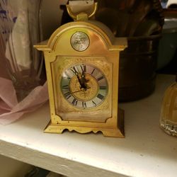 Tempus Fugit Minature Clock 
