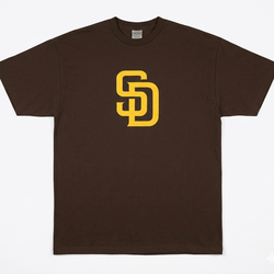 San Diego SD Brown Heavy Weight T shirtsl size 4XL