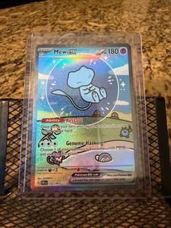 Mew ex Pokémon Card 232/091 Holo Rare