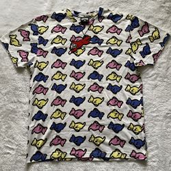 Ice Cream All Dogs SS Knit Tee ‘White’