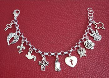 Adjustable Handmade Charm's Bracelet
