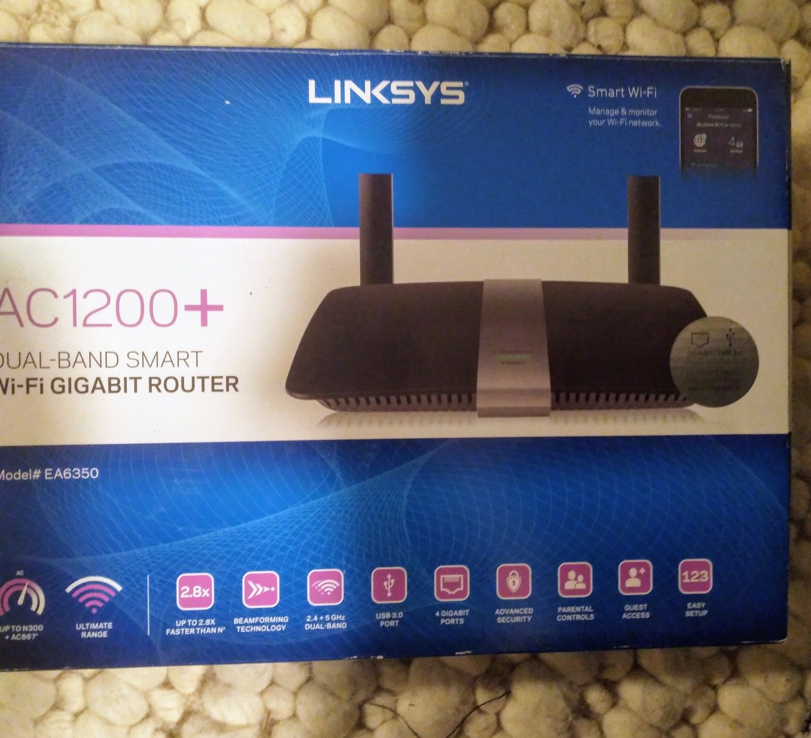 Linksys Ac 1200 router