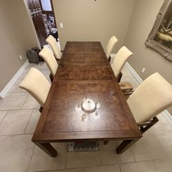 Henredon Dining Room Table And 6 Chairs 