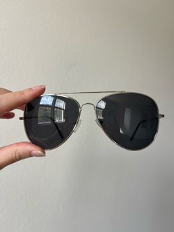 Polarized Metal Aviator Sunglasses