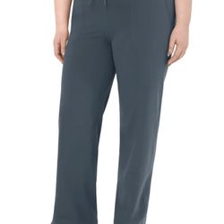 Mondetta Women's Active Blue/Gray High Waist Light Brushed Gray Stretch XXL Pants