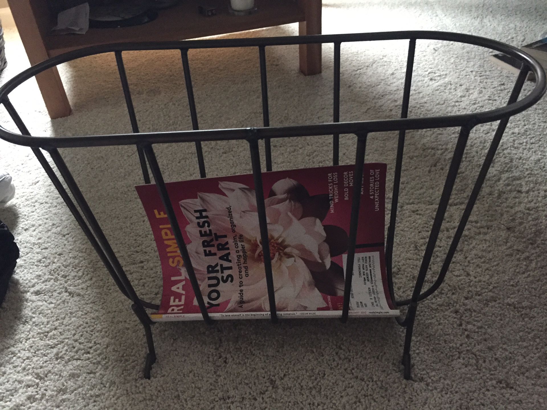 Crate n Barrel Magazine Rack