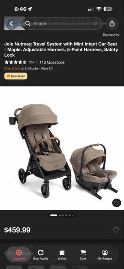 Brand new in box Joie stroller