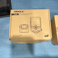 Tryace Dash Cam  Front And Rear Recorder  1080p