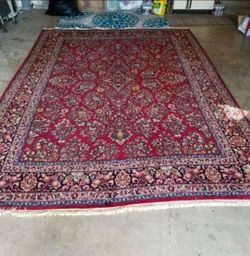 Vintage Karastan "Sarouk" Area Rug(s) # 2 - Set of 3
